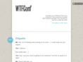 wtfconf.com