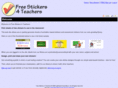 freestickers4teachers.com