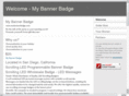 mybannerbadge.com