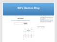 billsuselessblog.com