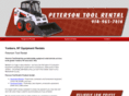 petersontoolrentals.com