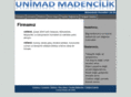 unimadmadencilik.com