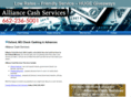 alliancecashservices.com
