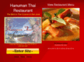 hanumanthaicuisine.com