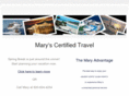 maryscertifiedtravel.com