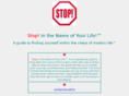 stopinthenameofyourlife.com