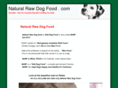 naturalrawdogfood.com