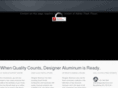 designeraluminum.com