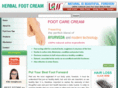 herbalfootcream.com