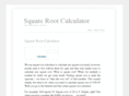 onlinesquarerootcalculator.com