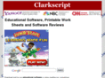 clarkscript.com