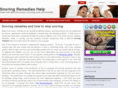 snoringremedieshelp.com