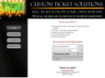 customticketsolutions.com