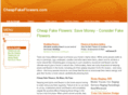 cheapfakeflowers.com