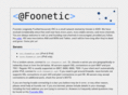 foonetic.net