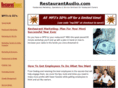 restaurantaudio.com