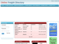 theonlinefreightdirectory.com