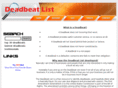 deadbeatlist.com