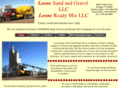 leonesandandgravel.com