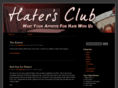 hatersclub.net