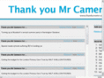 thankyoumrcameron.com