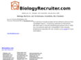 biologyrecruiter.com