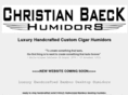 christianbaeckhumidors.com