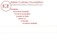 italianculinaryfoundation.com