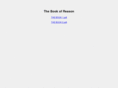 thebookofreason.com