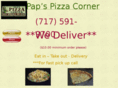 papspizzacorner.com