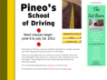 pineoschoolofdriving.com