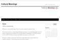 culturalmeanings.com