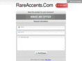 rareaccents.com