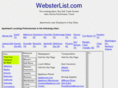 websterlist.com