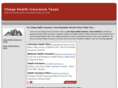 cheaphealthinsurancetexas.com