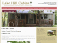lakehillcabins.com