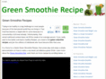 mygreensmoothierecipes.org