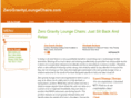zerogravityloungechairs.com