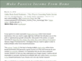makepassiveincomefromhome.com