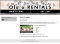 olaapartyrentals.com