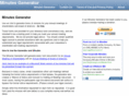 minutesgenerator.com