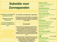 subsidievoorzonnepanelen.nl