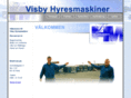 visbyhyresmaskiner.com