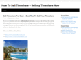 howtoselltimeshare.org