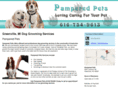 pamperedpetsgreenville.com