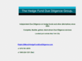 hedgefunddiligence.com