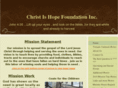 christishopefoundation.com