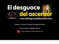 eldesguacedelascensor.com