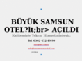 buyuksamsunoteli.com