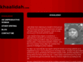 khaalidah.com